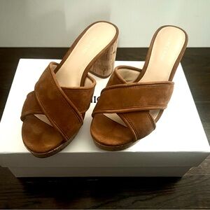 Veronica Beard Brown Sandals